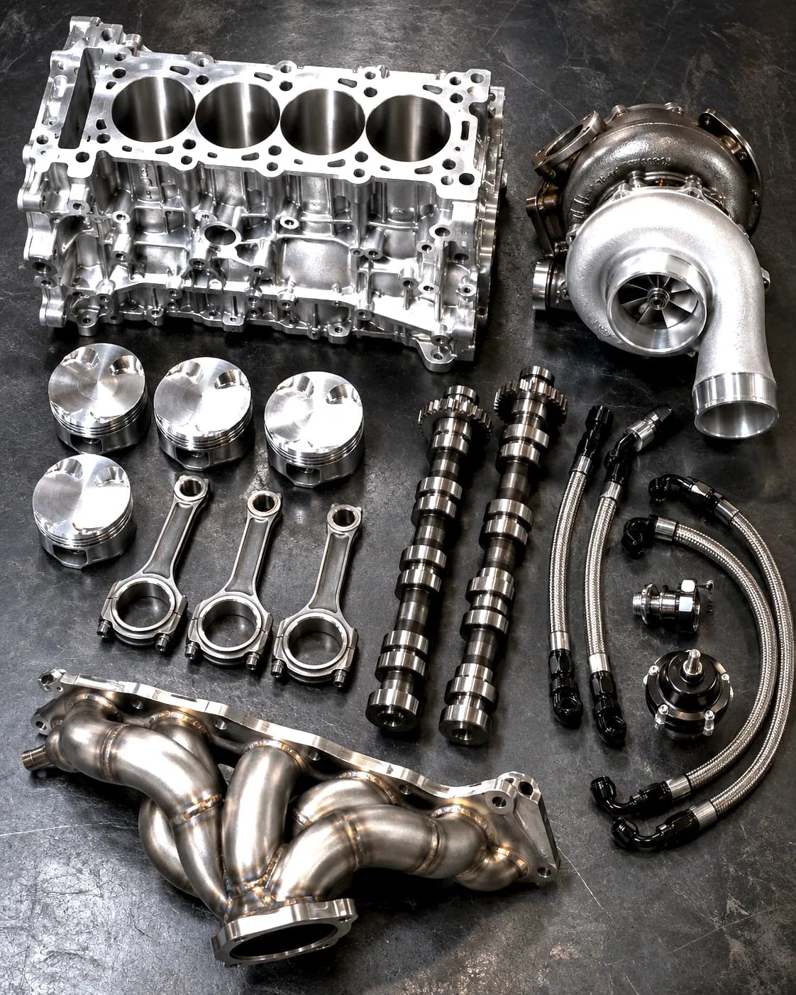 High-performance engine parts
