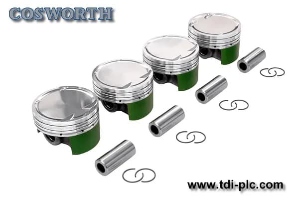 Cosworth Forged Piston Kit Mitsubishi Evo 4G63 2.2ltr 85.5mm 8.1:1 cr 10001452, image 1 of 1