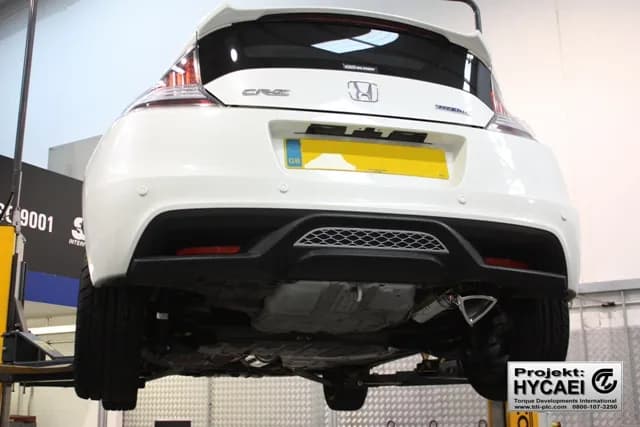 Honda CR-Z MUGEN exhaust system Installation