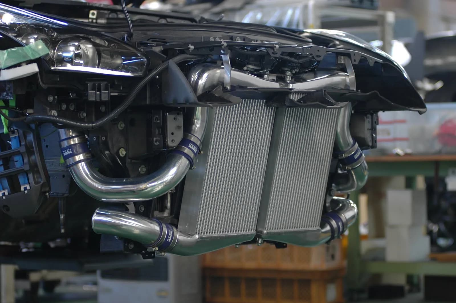 HKS Ductless Intercooler kits for Nissan GT-R35