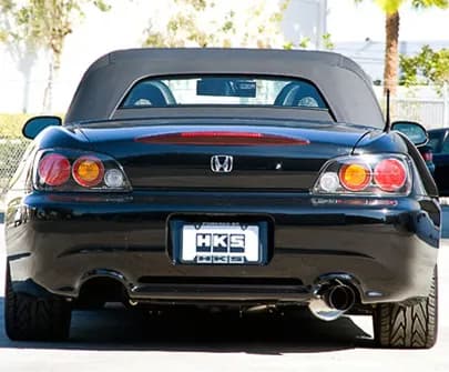 S2000 HKS Racing Muffler – Single Exit, image 1 of 1